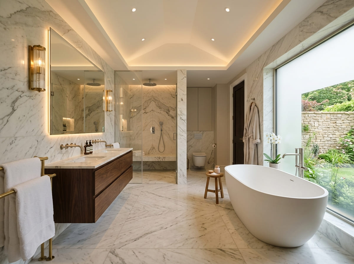 Custom Bathroom Renovation in Lyles